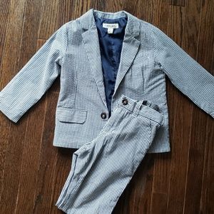 Boys seersucker suit